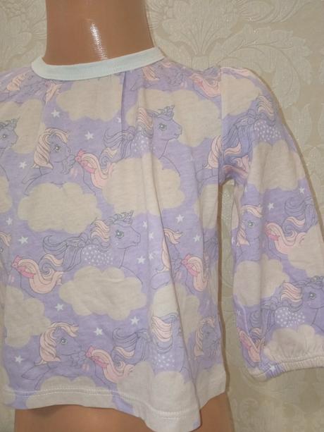 Dievčenské pyžamo vrch my little pony, 12 mes., original marines,86