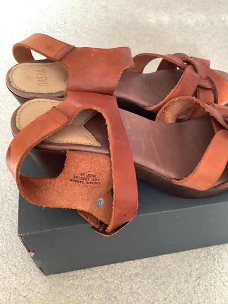 Kožené sandále dasia, 39