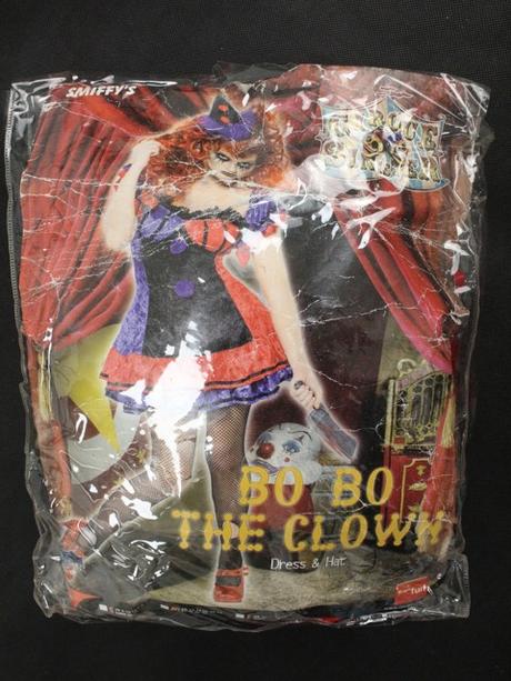 Bo bo klaunovské šaty veľ. m,