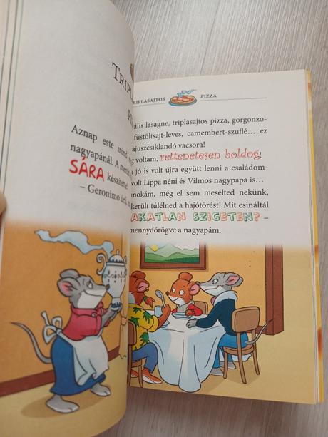 Geronimo stilton a szerelem akár a sajt,