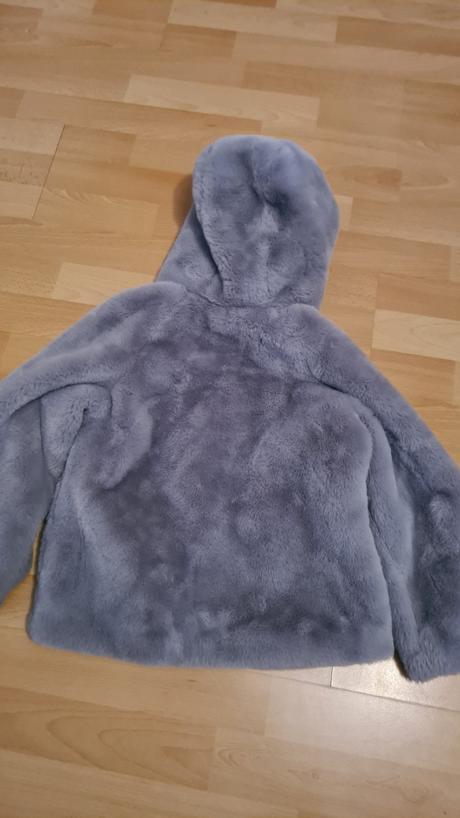 Prenádherný kožúštek značky mango kids, mango,122