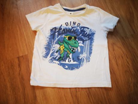 Biele tricko dino, palomino,98