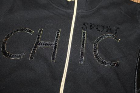 Zlatá vesta s mikinou terranova v. m, m