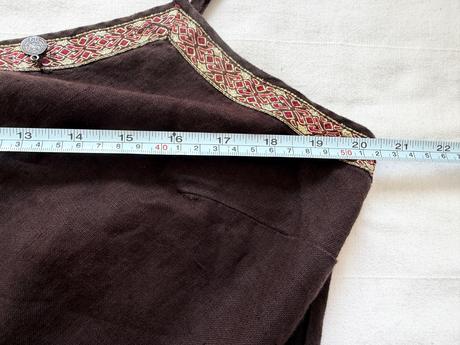 Ľanové šaty per una boho štýl, marks & spencer,xxl