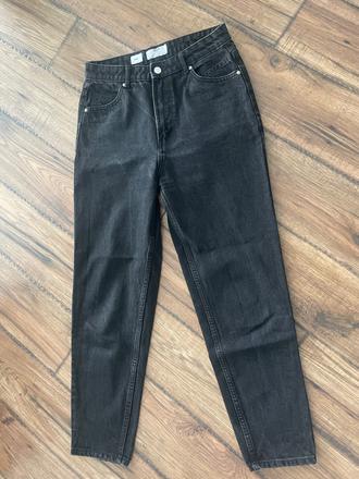 Mom fit rifle džínsy, bershka,38