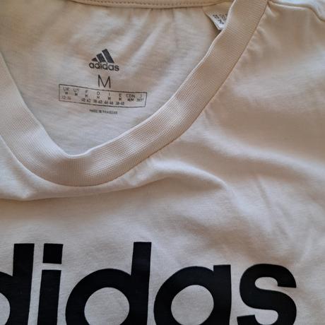 Béžové tričko, adidas,m
