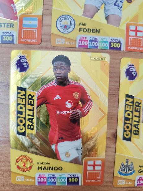 Futbalové premier league 2025 - golden baller,