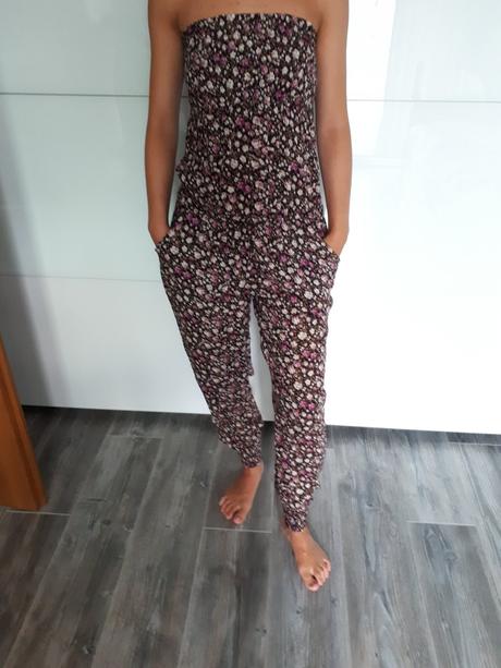 Kvetinkový overal, s