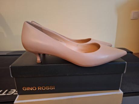 Kožené lodičky, gino rossi,41