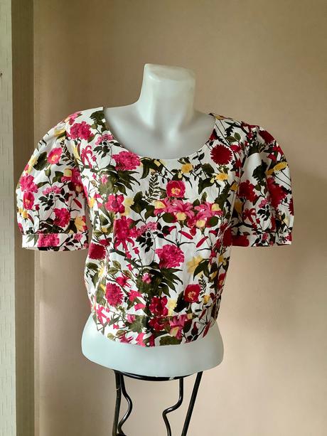 Bluzka s viazanim/b1, primark,38