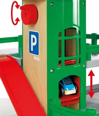 Brio poschodové parkovacie garáže s výťahom,