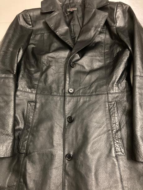 Kožený kabát ( pravá koža ), l