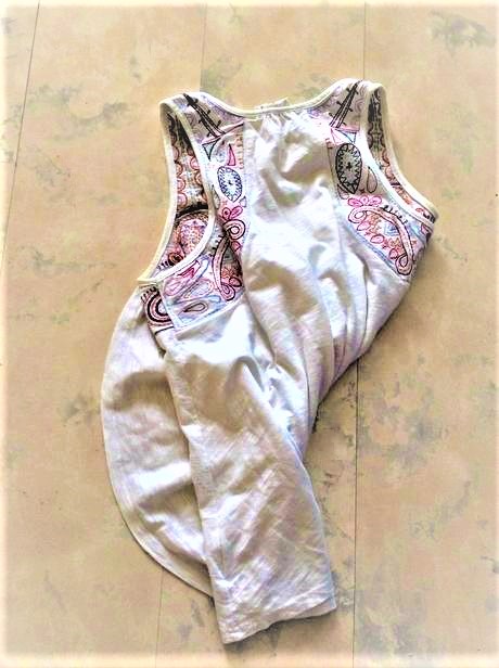 Voľné zvonové tielko vintage, next,40