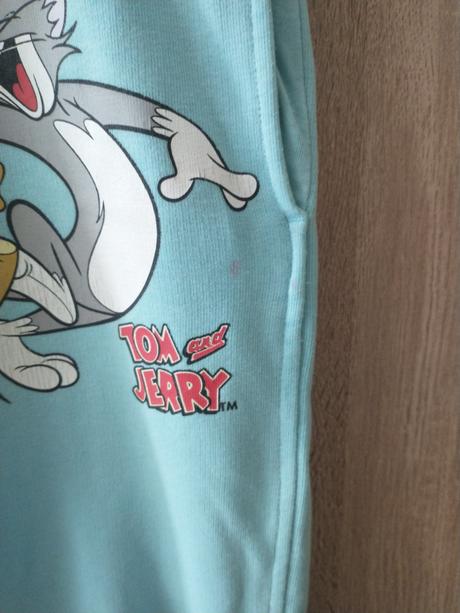 Tepláky tom a jerry, h&m,134
