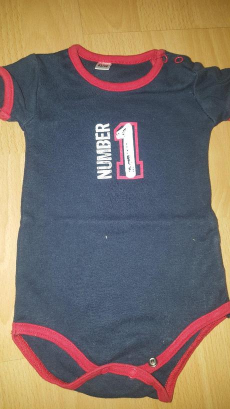 Modré bodynká 2 kusy 0-3 mes, 62