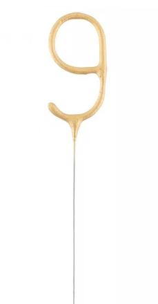 Tortový zápich prskavka č.9 - skladom, mlg123166,