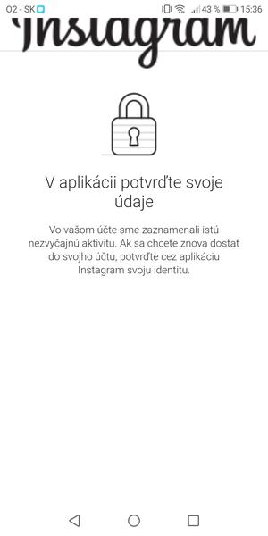Ako sa dostať späť do instagramu?