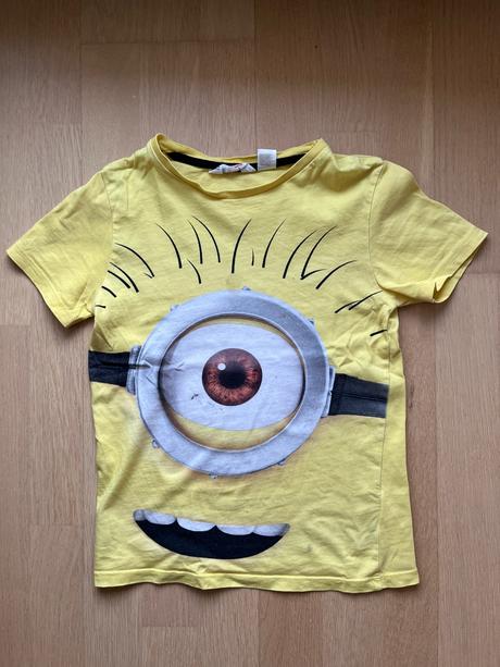 Tričko s mimoňom, h&m,122