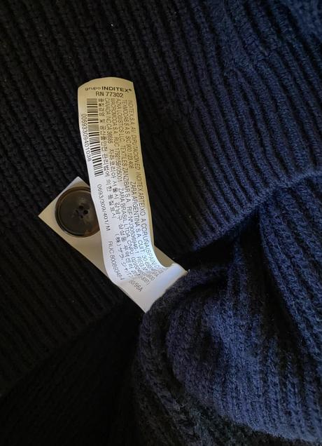 Teplý hrubý sveter zara v. m, zara,m