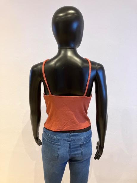 Dámske rebrované tričko bershka (l/30), bershka,l