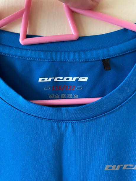 Športové tričko arcore 5-7 r vel.116-122, decathlon,122