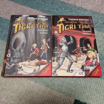 2x kniha tigri tim, 