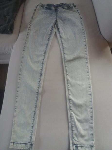 Rifľové nohavice veľkosti s, s