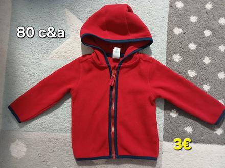 Flisova mikina 80, c&a,80