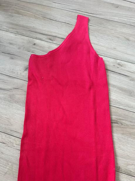 Pletené šaty asymetrické, mango,m