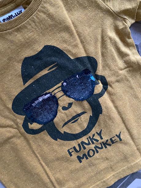 Pompdelux tricko s flitrami, pompdelux,110