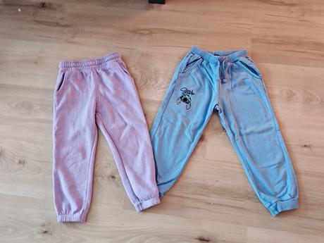 Detske teplaky stich + fialove 110/116, sinsay,116