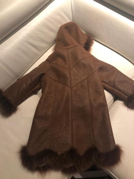 Luxusný kožuštek 122-128, 122