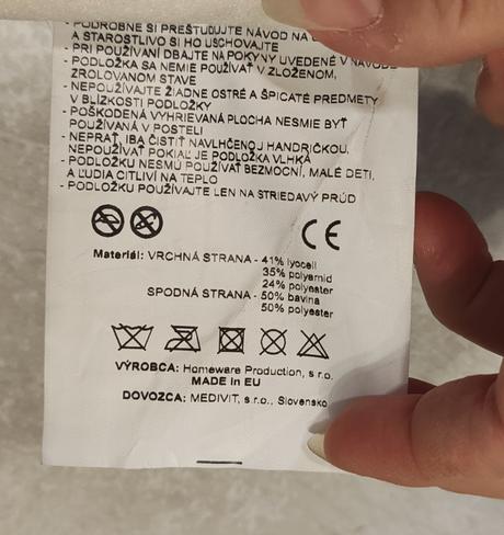 Vyhrievacia podložka meditherm, 