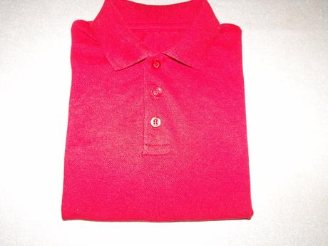 Červená polokošeľa zn. bhs, bhs,116