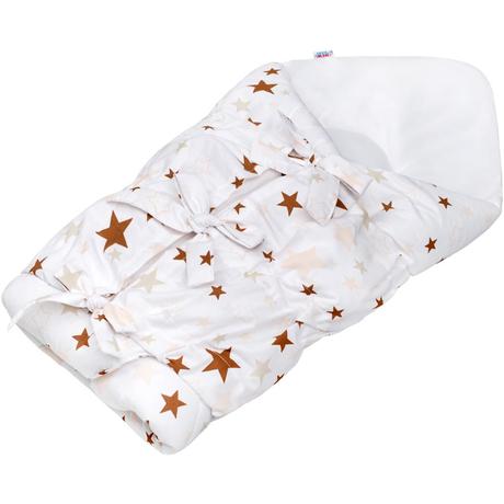 New baby klasická šnurovacia zavinovačka hviezdičk,