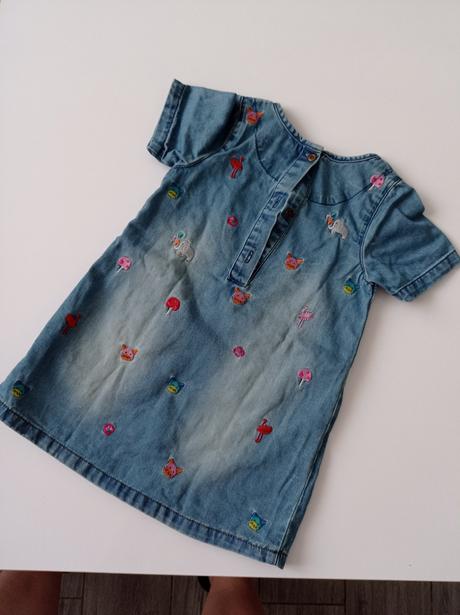 Riflové šaty, next,86