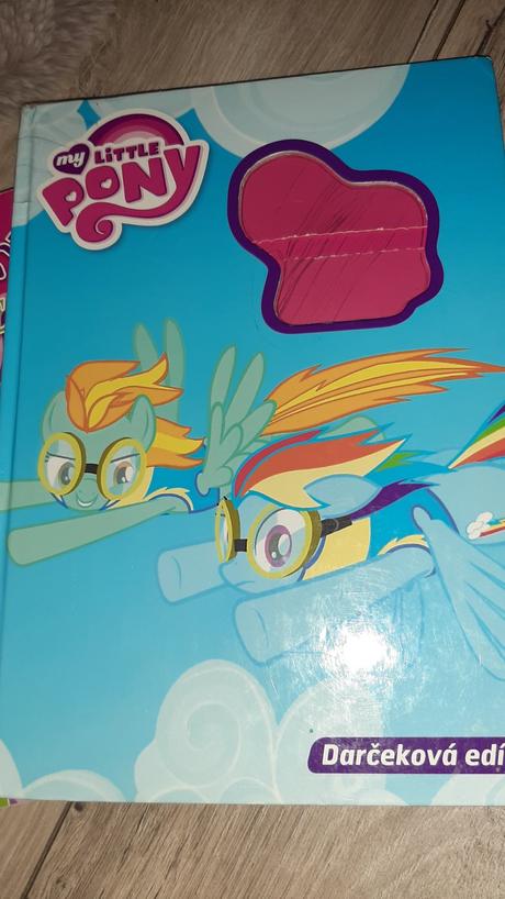 My little pony, sada knižiek a maľovánky,