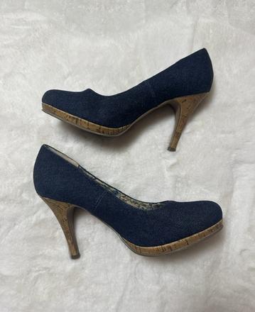 Džínsové lodičky zn. tamaris, tamaris,40