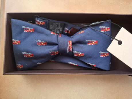 Pánsky motýlik - hasič, 