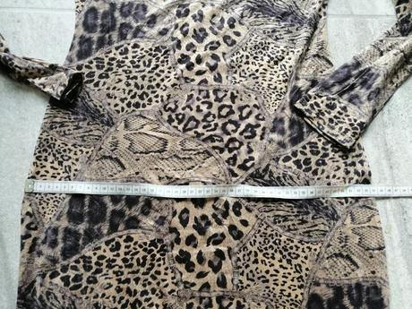 Hodvábne jemné šaty bravesoul, zvier. motív, vs, s