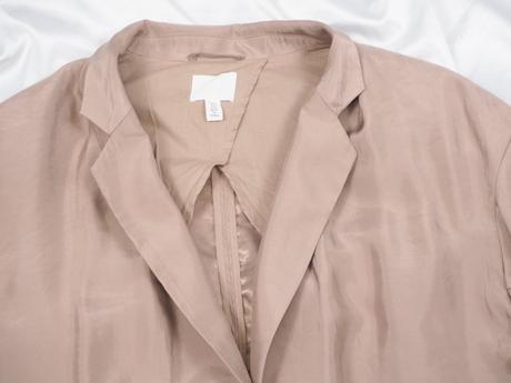 Kvalitný béžový blejzer h&m, h&m,m