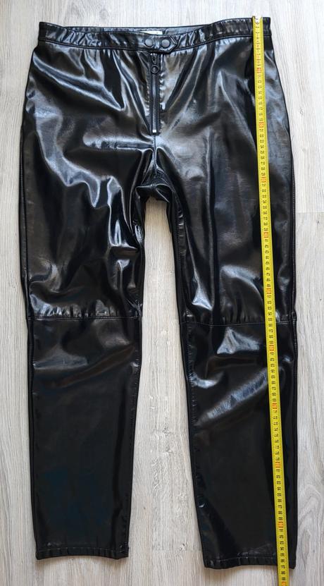 Vynilové/lakované nohavice h&m 44, h&m,xl