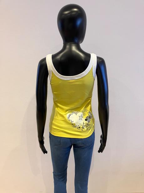 Žlté tričko high school musical (xs), disney,xs