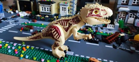 Veľká dino stavebnica 28cm jurský park, 