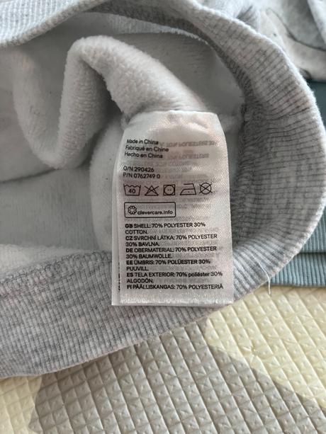 3ks detských mikín h&m, h&m,80