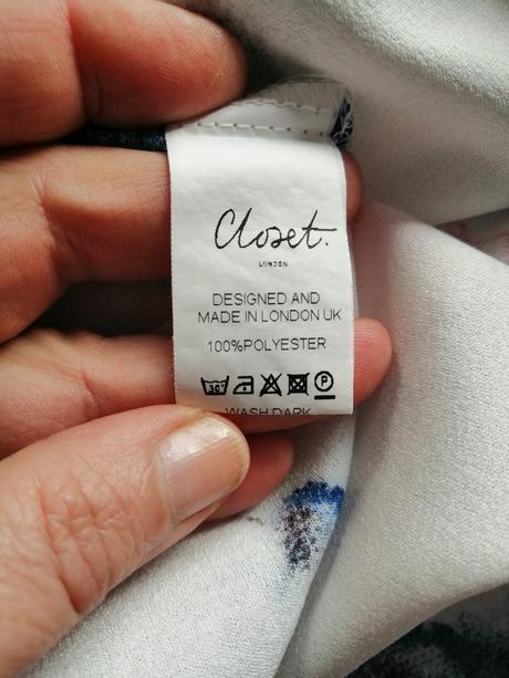 Kvetované šaty closetlondon,v34-36, 36