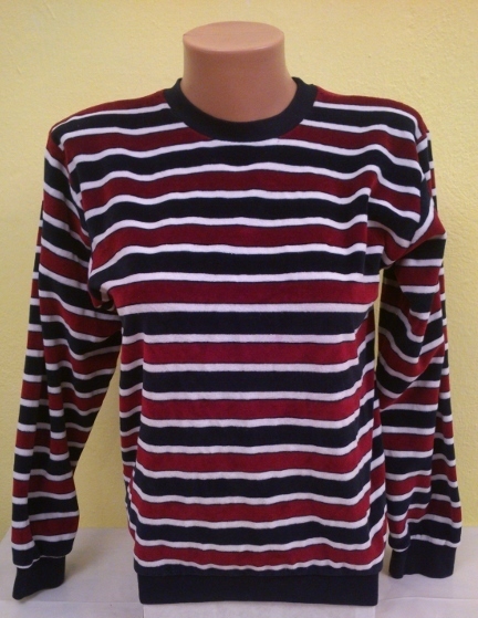 Dievčenská mikina pásikavá, 152