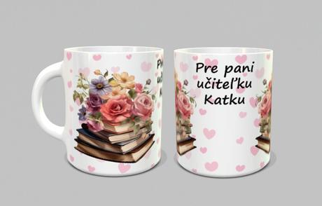 Hrnček pre pani učiteľku,