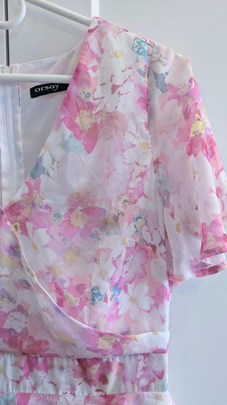 Kvetinkové spoločenské šaty orsay, orsay,s