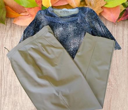 Dámske nohavice veľ.xl, madeleine + top bemar, xl